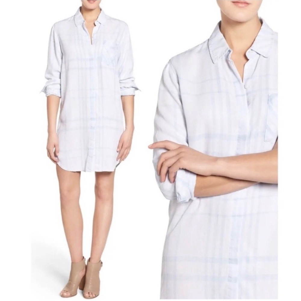 Rails Sawyer Vintage Plaid Button Down Shirt Dress Women's Size Large‎